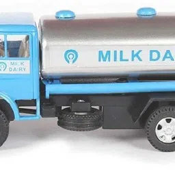 sarasi Milk Dairy Tanker Toy For Kids, Pull Back Action [Pack 1, Multicolor]-picture-28