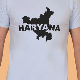 zulx Men Printed, Typography Round Neck Pure Cotton White T-Shirt image 4