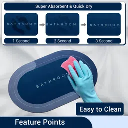 porslin Rubber Bathroom Mat image 4