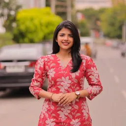 clothland Women Printed Cotton Blend A-line Kurta image 3
