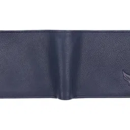 zylar verse Men & Women Casual, Ethnic, Evening/Party, Formal, Travel, Trendy Blue Genuine Leather Wallet image 2