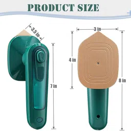 xydrozen Lightweight Steamer for Home/Travel/Office 50 W Garment Steamer image 5