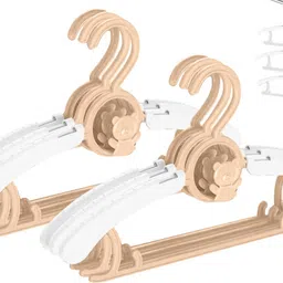 zaoeri Baby Closet Hangers Ultra-Thin Non-Slip Plastic Shirt Pack of 6 Hangers For Shirt-picture-30