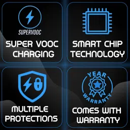 Sulania SuperVOOC 5 A Wall Charger for Mobile with Detachable Cable image 3