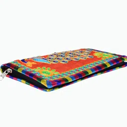 sunesh creation Casual, Party Orange, Orange Clutch image 2