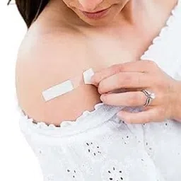 krishvia Invisible Double Sided Body Tape, Bikini Tape for Women, Stickers-36 Strips Nursing Breast Pad-picture-23