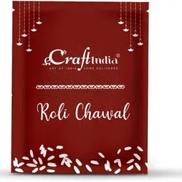 ecraftindia Designer Rakhi Assorted Rakhi, Chawal Roli Pack Set image 3