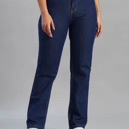 coy Women Relaxed Fit Mid Rise Dark Blue Jeans-picture-28