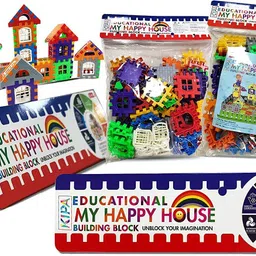 joy maker Happy House Building Blocks Toys for Kids image 4