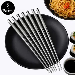 jantrex Cooking, Decorative, Eating, Training Stainless Steel Chinese, Japanese, Korean, Vietnamese Chopstick-picture-17