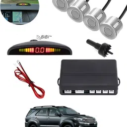 peeps store Universal 4 Silver Reverse Parking Sensor-PS25B310 Universal 4 Silver Reverse Parking Sensor-PS25B310 Parking Sensor-picture-28