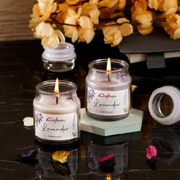 Pack of 2 Jar Candle - Lavender Candle-image-51