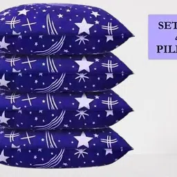 urmila creation Cotton Abstract Sleeping Pillow Pack of 4-picture-16