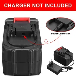 rexmon 48v Lithium-ion Batteries for All Cordless Power Tools Car Washer Drill MachineBattery image 4