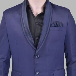metronaut Men Solid Single Breasted Casual Blazer image 4