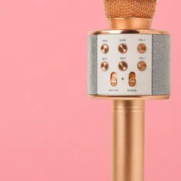 ziddjeet X733 Wireless Bluetooth Karaoke Microphone | Party & Singing Mic Microphone-picture-42