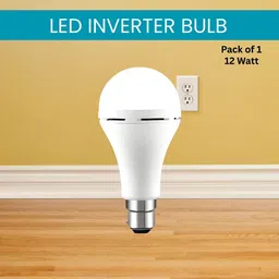 12W Emergency Inverter LED Bulb & Rechargeable Emergency Led Bulb For HomeBP52 4 hrs Bulb Emergency Light-image-1