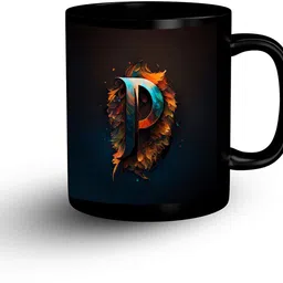 printingworld Birthday Anniversary Gift Alphabet Letter P Ceramic Coffee Mug-picture-20