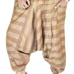 whitewhale Striped Cotton Women Harem Pants image 3