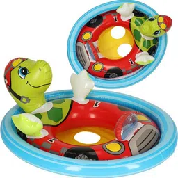 kindertales Pool Rider Frog (IND*7412) Baby Toys & Games Inflatable Swimming Safety Tube image 3