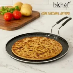 blal RBM SMART-Tawa 4mm Non-Stick Dosa, Roti and Chapati Tawa 30 cm diameter Tawa 29 cm diameter with Lid image 5