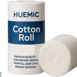 huemic assure 500gram Pure Absorbent Cotton Roll for Baby Care |Soft Cotton 20 Gauze Medical Dressing-picture-38