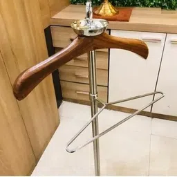 NRM COAT HANGER STAND STEEL 42" HEIGHT Steel Coat Hanger For Coat image 2