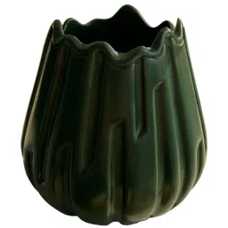 Green Ceramic Table Vase by Art Street image 2
