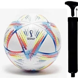 owlix WORLDCUP 2022 FOOTBALL WITH AIR PUMP Football - Size: 5-picture-16