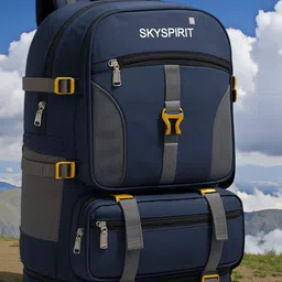 sky spirit Large 70 L Backpack Traveller’s Backpack with Spacious Main Compartment-picture-19