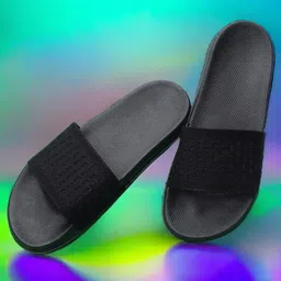 kapani fashion Men Classic, Lightweight, Ultra cushion, Flipflops, Slipper, Slides (Black , 8) Men Slides image 5