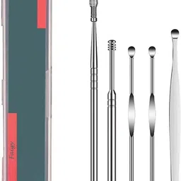 kezona 6 Piecesar Wax Cleaner - Resuable Ear Cleaner Tool Set with Storage Box image 4