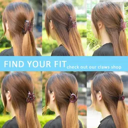 house of common Artstar Korean unbreakable premium hair clips pack of any 4 Hair Clip image 4
