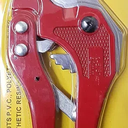 antools Red 42MM Pipe Cutter A 42 mm Pipe Cut PVC Pipe Cutter 42 mm Efficiently Cuts PVC and Rubber Pipe Cutter image 4
