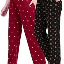 pstenterprises Pack of 2 Daily Use Women Pyjama-picture-14
