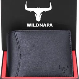 wild napa Men Blue Genuine Leather RFID Wallet-picture-29