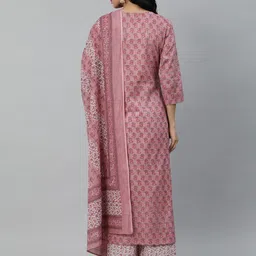 nayo Printed Kurta, Palazzo & Dupatta Set image 2