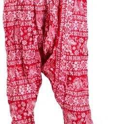 fusfus Printed Cotton Women Harem Pants image 3