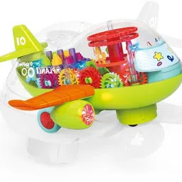 Transparent Mechanical Helicopter Airplane Car Toy for Kids with Technology-image-28