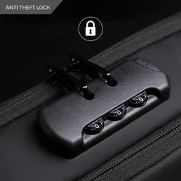 svulint Small 5 L Backpack Stylish Unisex Waterproof Anti-theft CrossBody Bag With Password Zipper Lock image 4