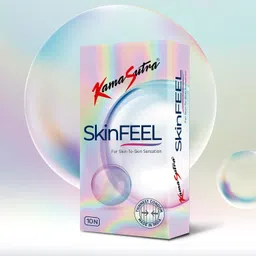 kamasutra SkinFEEL Thinnest Made in India Condoms 10 Count Condom image 4