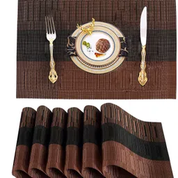 kitchease Rectangular Pack of 6 Table Placemat-picture-21