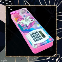alpha tech School Compaas Box Two Type Art Plastic Pencil Box-picture-18