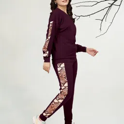 houseofcommon Solid Women Track Suit image 3
