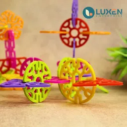 luxen Educational Building Block Toys - Intelligence Geometry Snowflake (Multicolor) image 5