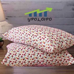 ypoloipo LUXURY Polyester Fibre Solid Sleeping Pillow Pack of 6 image 5