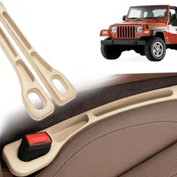 BGG166 2 Pcs Light Weight Car Seat Gap Filler (New storage slot)Jeep Trunk Organizer-image-1