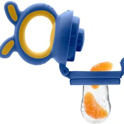 beebaby Chewy Food & Fruit Silicone Nibbler with Extra Silicone Mesh. 3M+ Feeder image 2