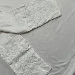 aqsha chikan handicraft Embroidered Lycra Women Harem Pants image 3