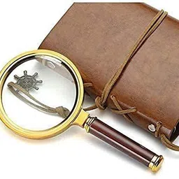 arn anstruments Reading Magnifier Double Glass 10X High Power Antique Handheld Magnifier Test Indicator image 5